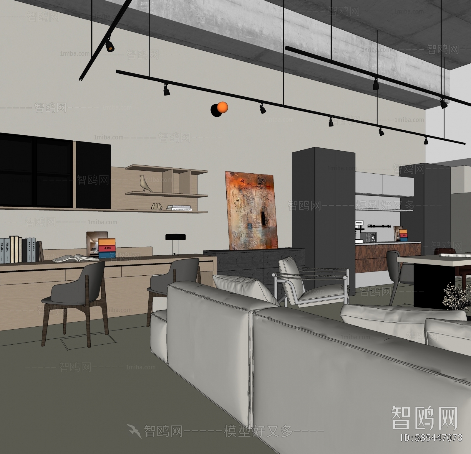 Modern Staff Area