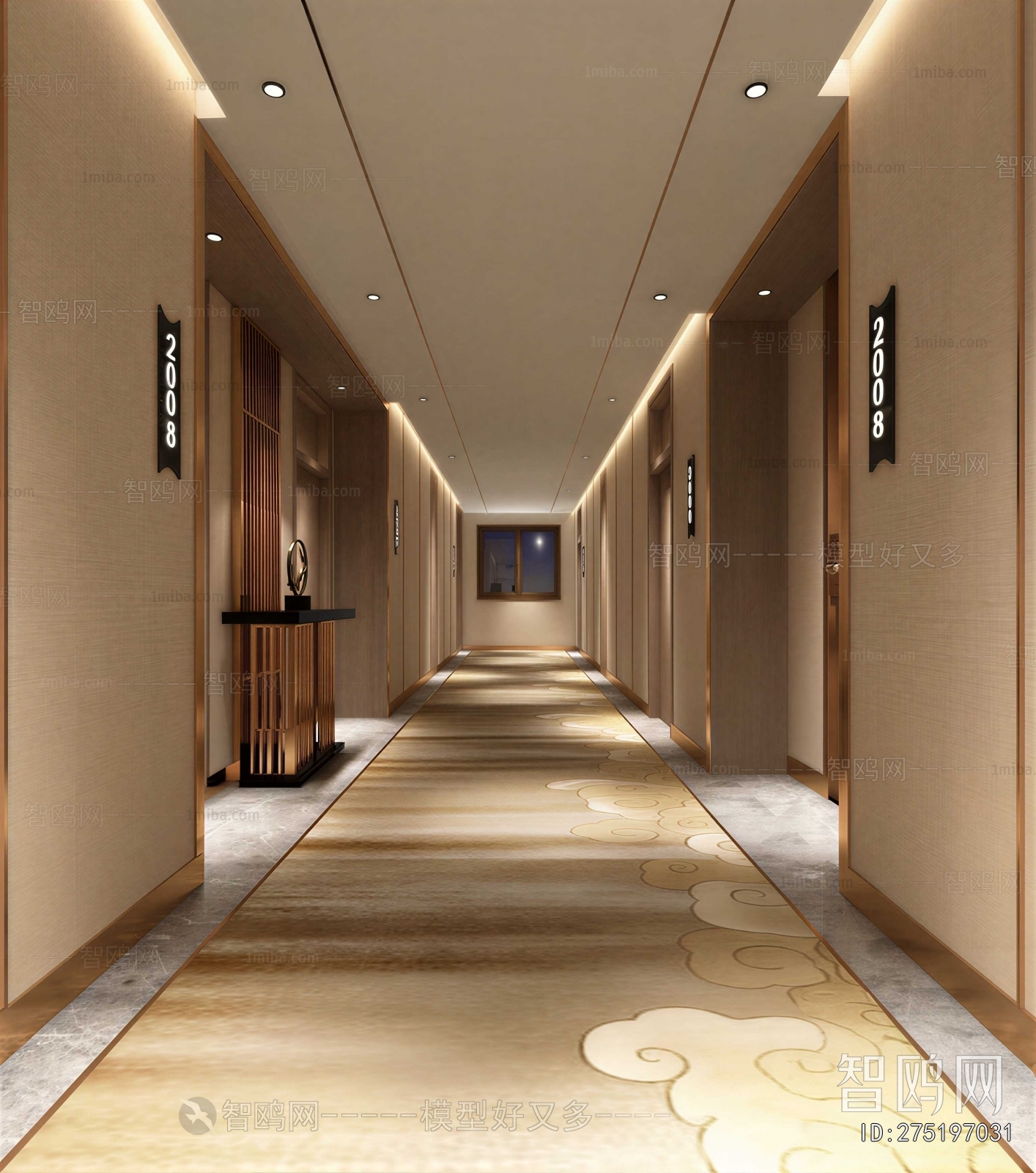 New Chinese Style Corridor