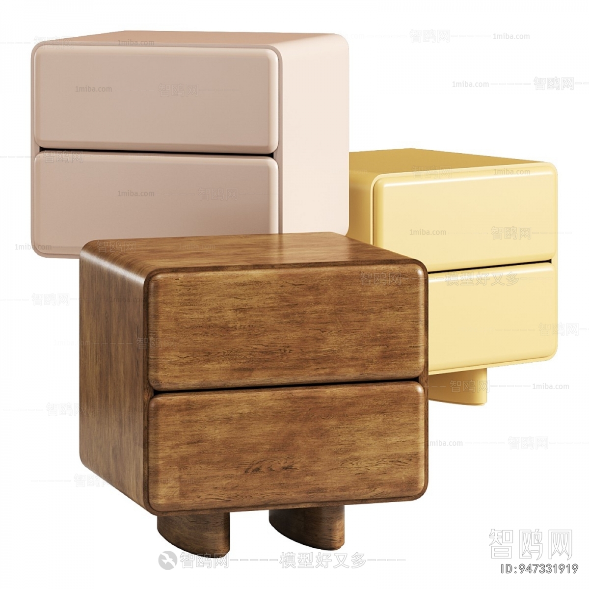 Modern Bedside Cupboard