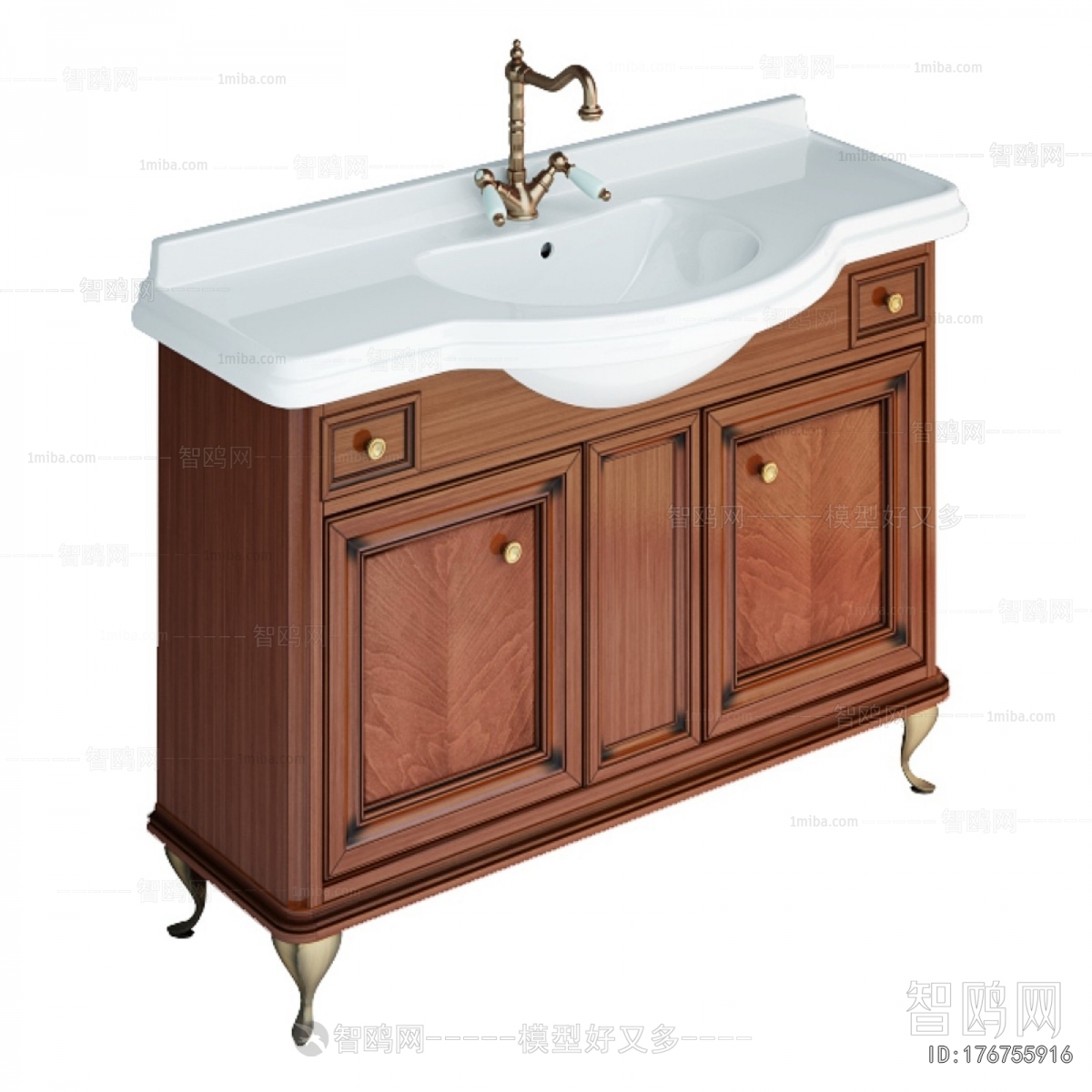 European Style Bathroom Cabinet