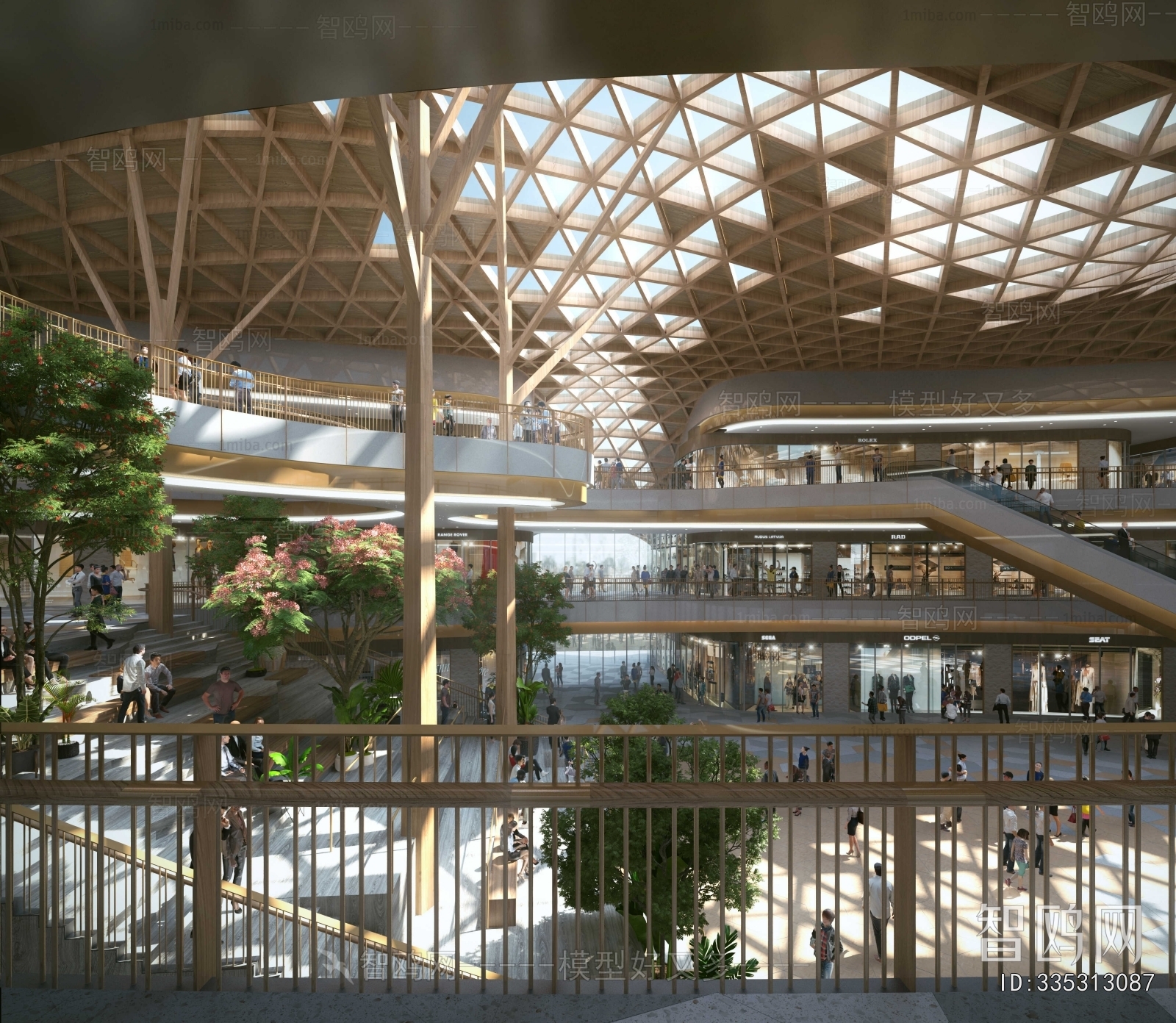 Modern Shopping Mall