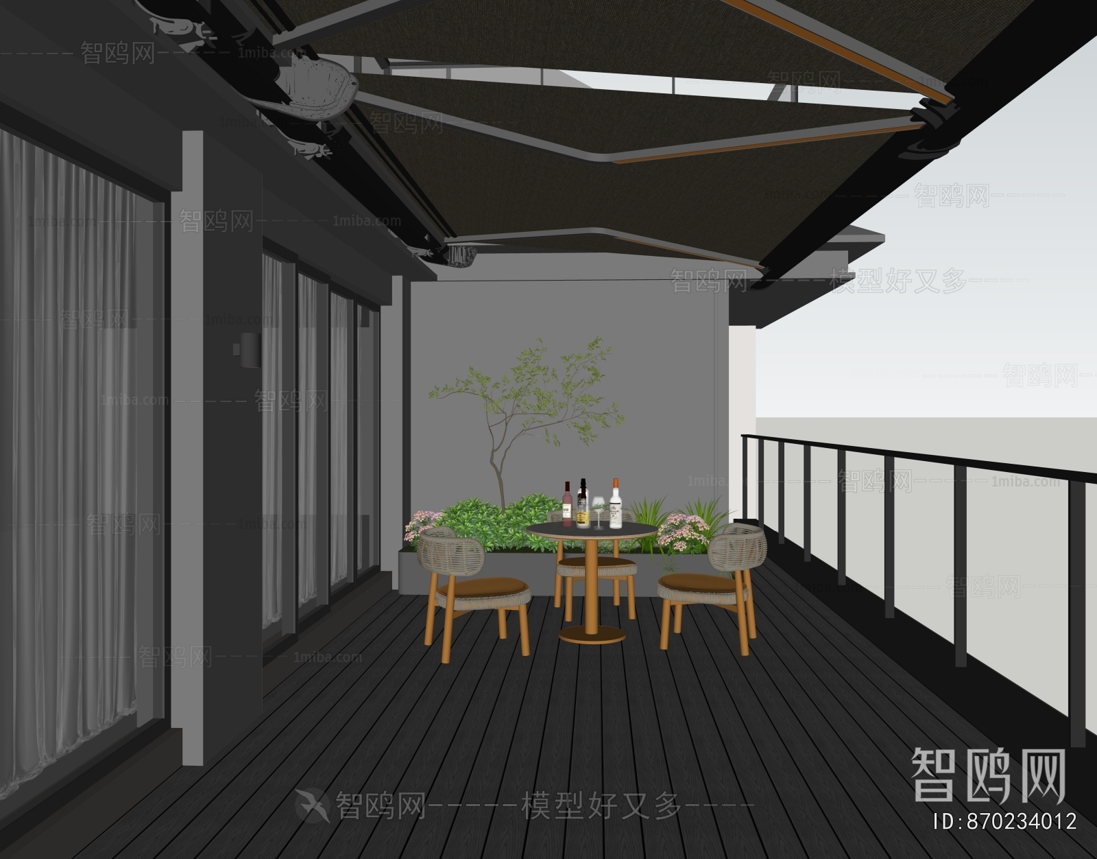 Modern Leisure Balcony