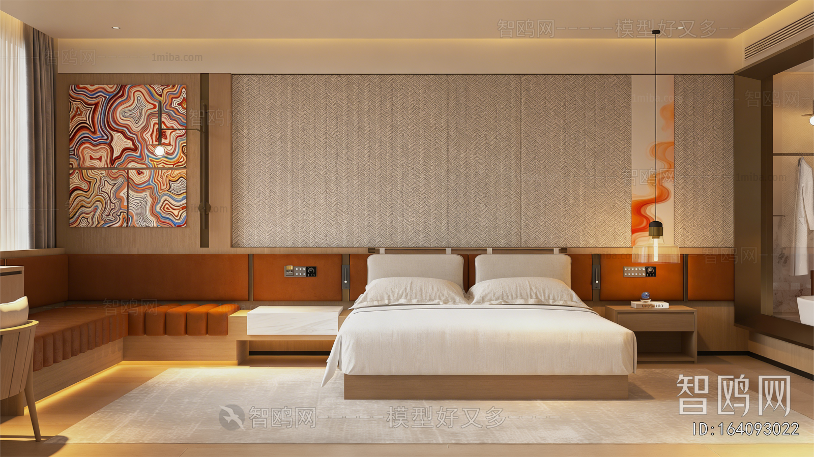 Modern Guest Room