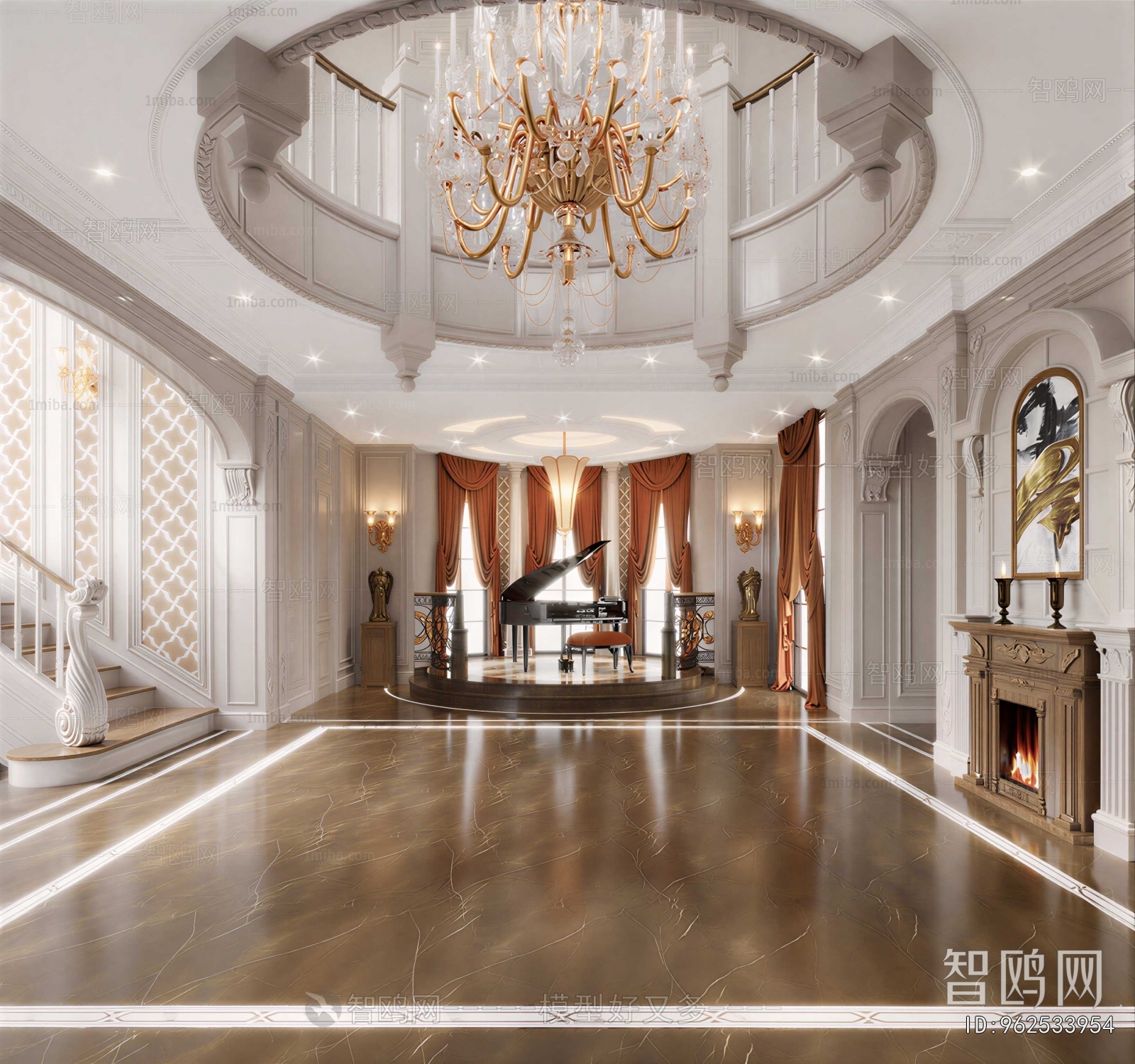 European Style A Living Room