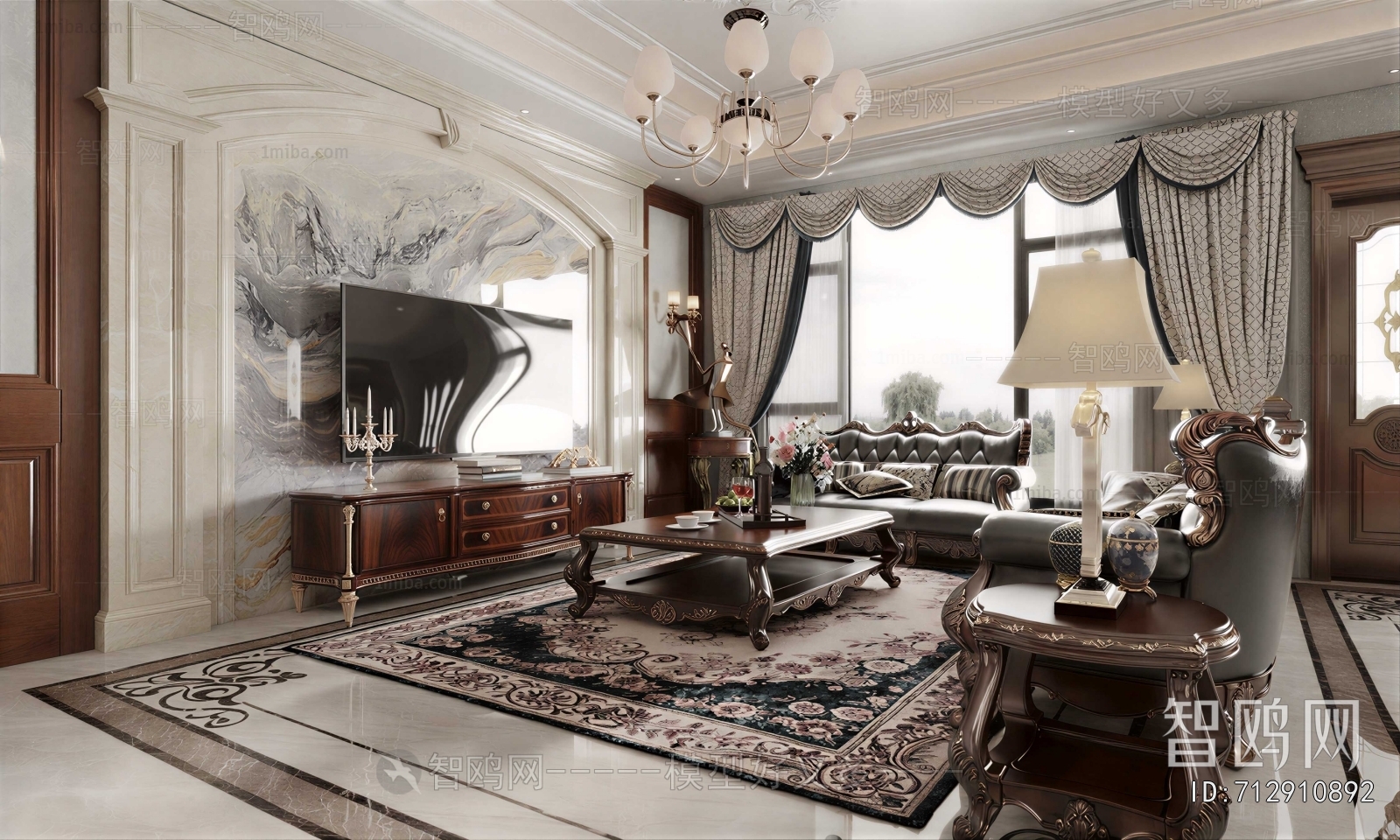 European Style A Living Room