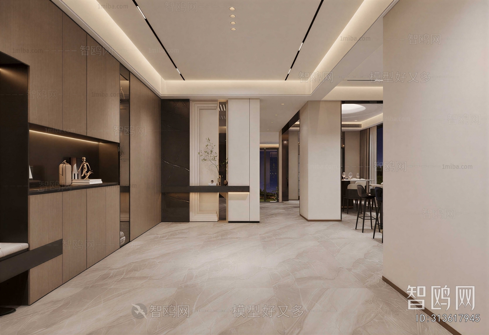 Modern Hallway