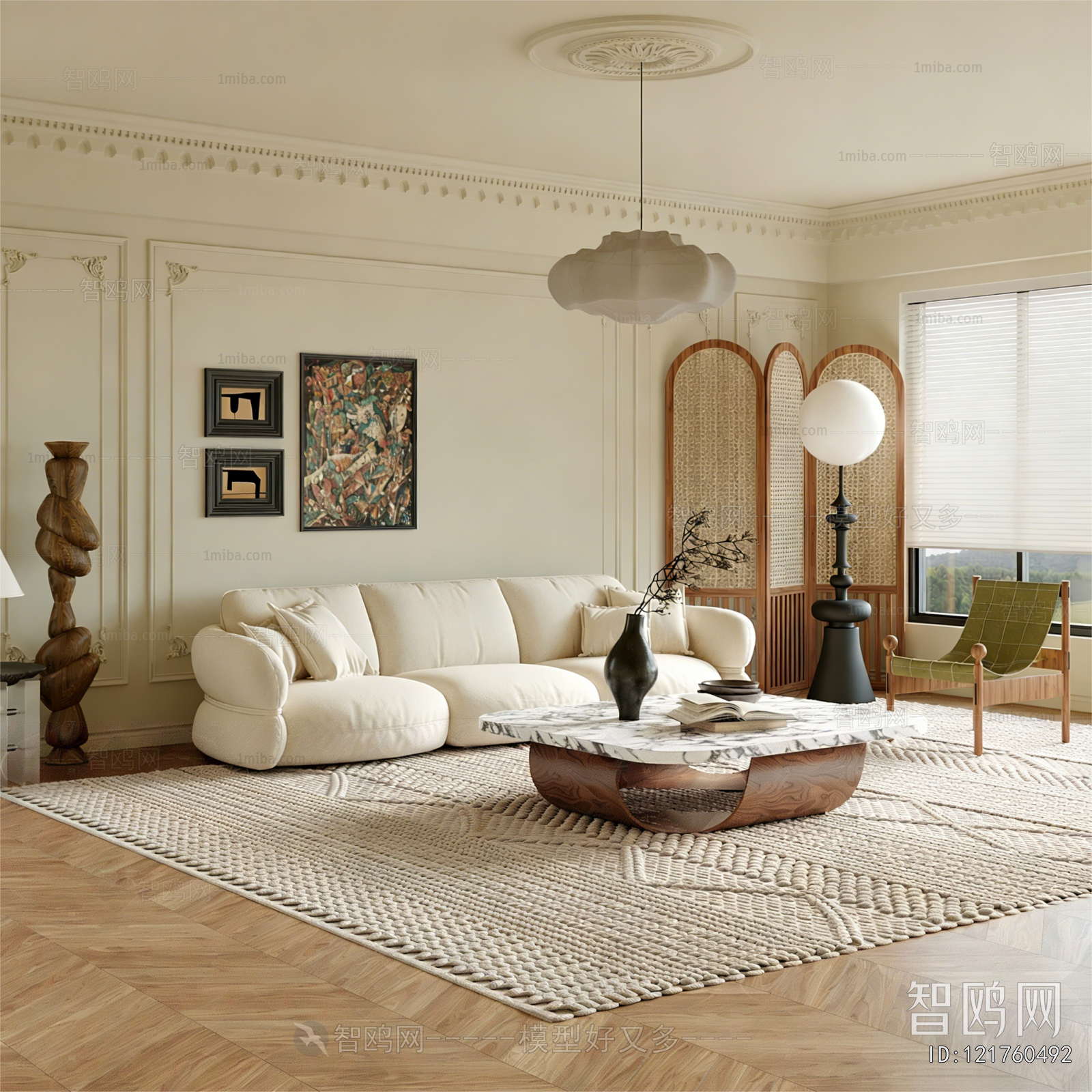 French Style A Living Room