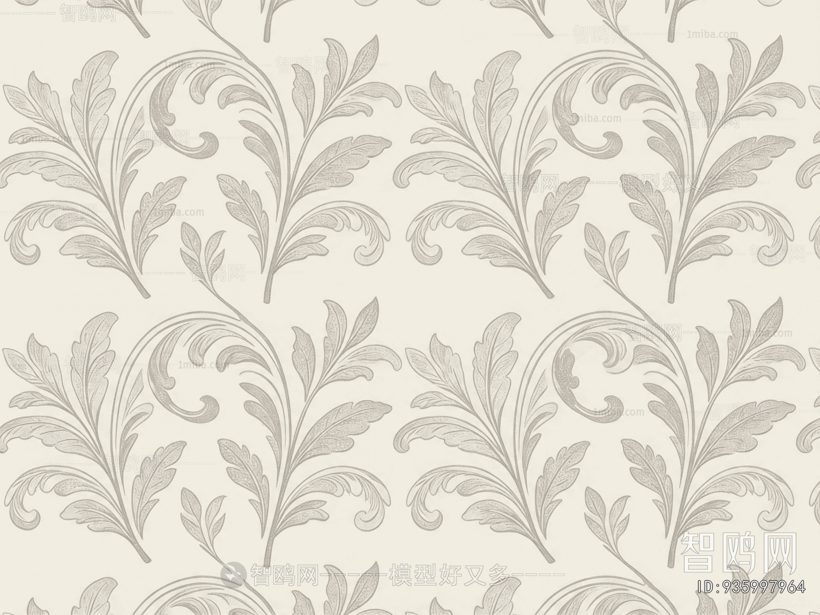 Animal And Plant Pattern Wallpaper