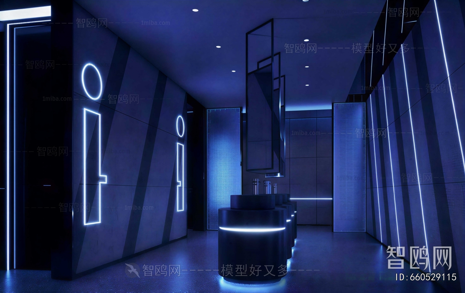 Modern Public Toilet
