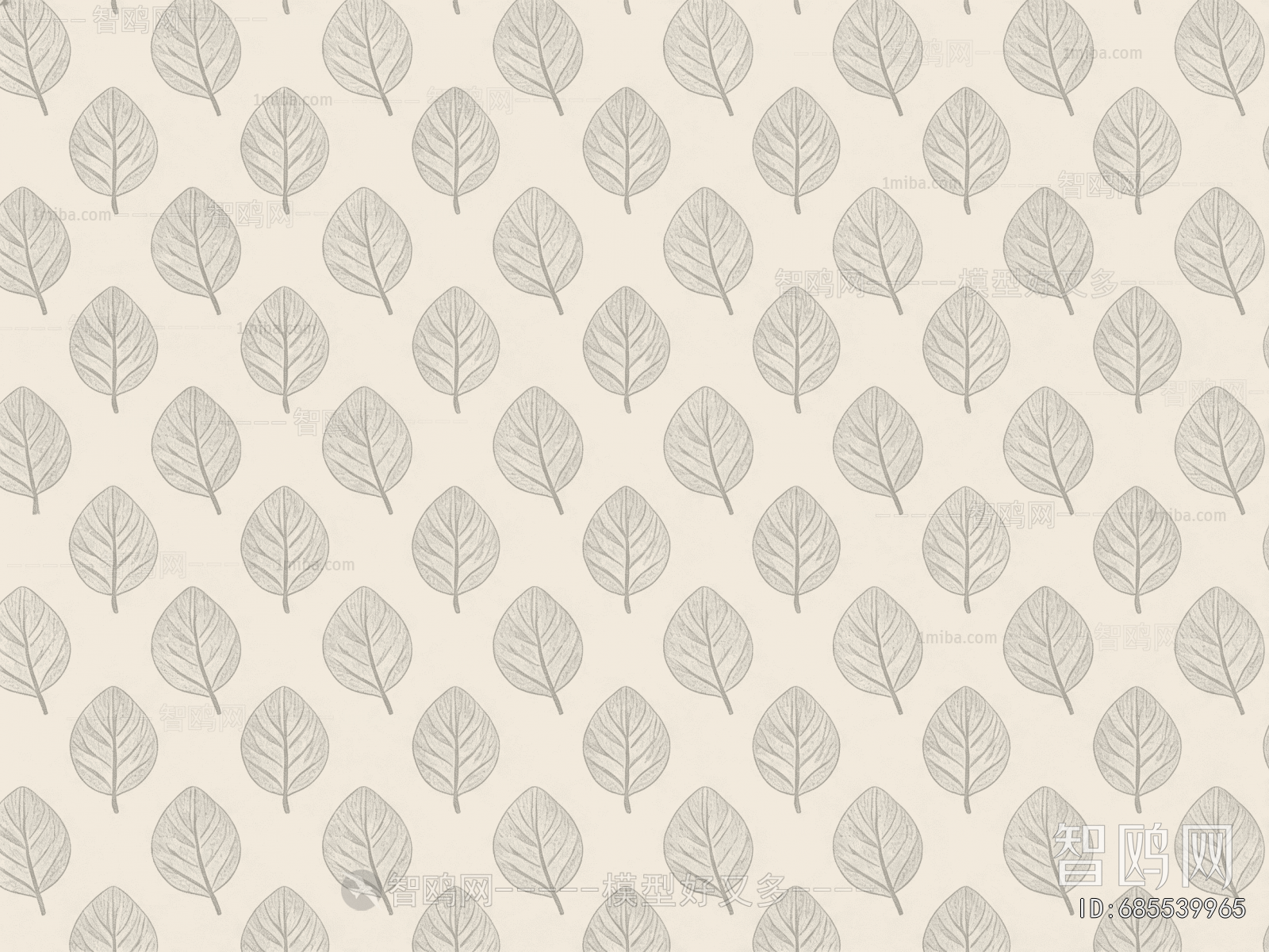 Animal And Plant Pattern Wallpaper