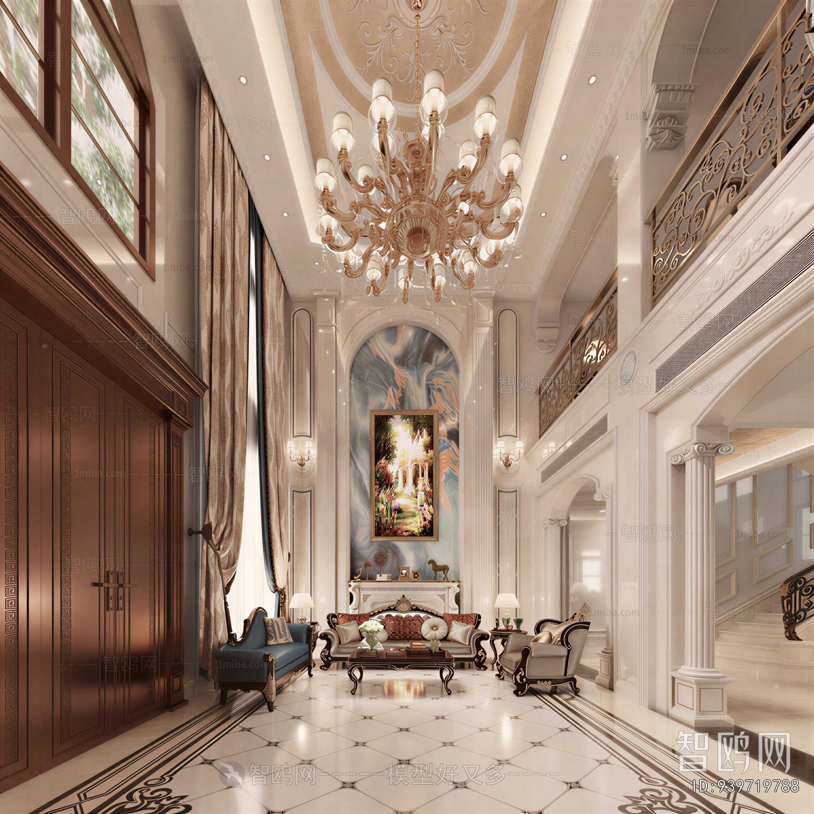 European Style A Living Room