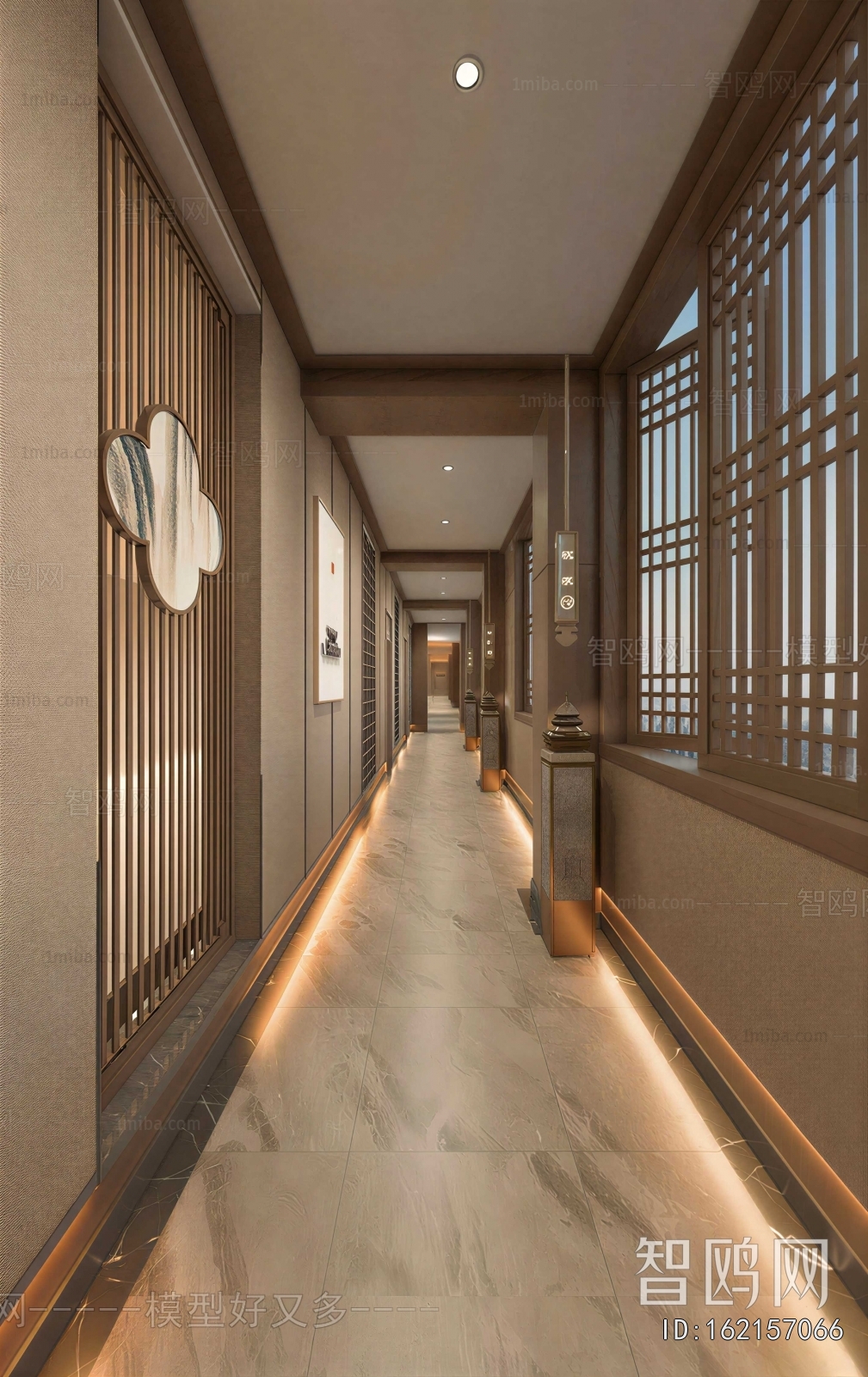 New Chinese Style Corridor
