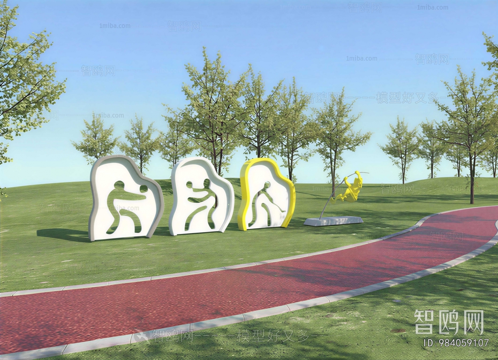 Modern Sculpture Sketch
