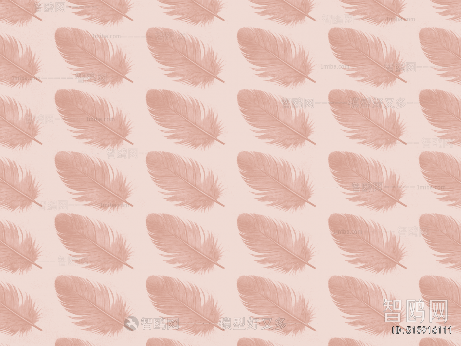 Animal And Plant Pattern Wallpaper