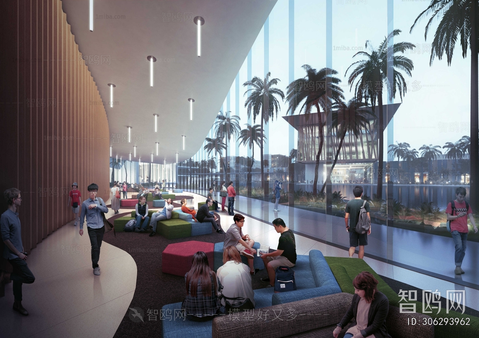 Modern Shopping Mall