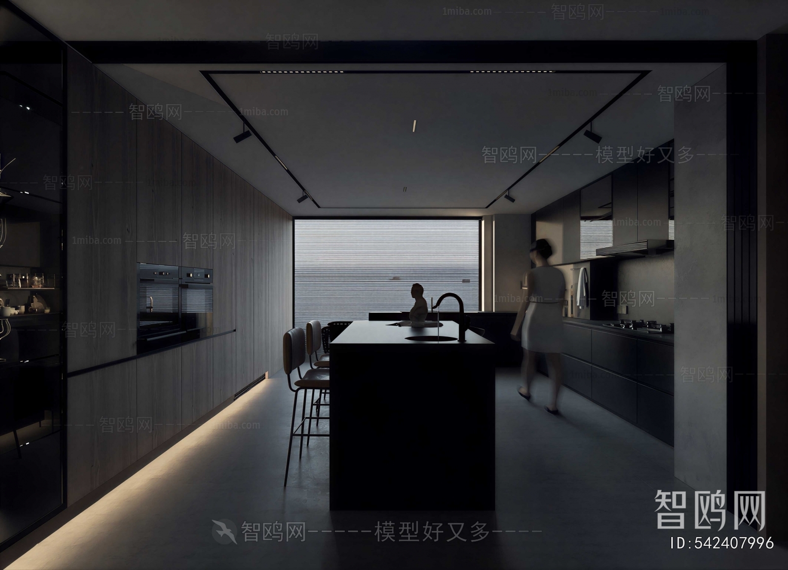 Modern Open Kitchen