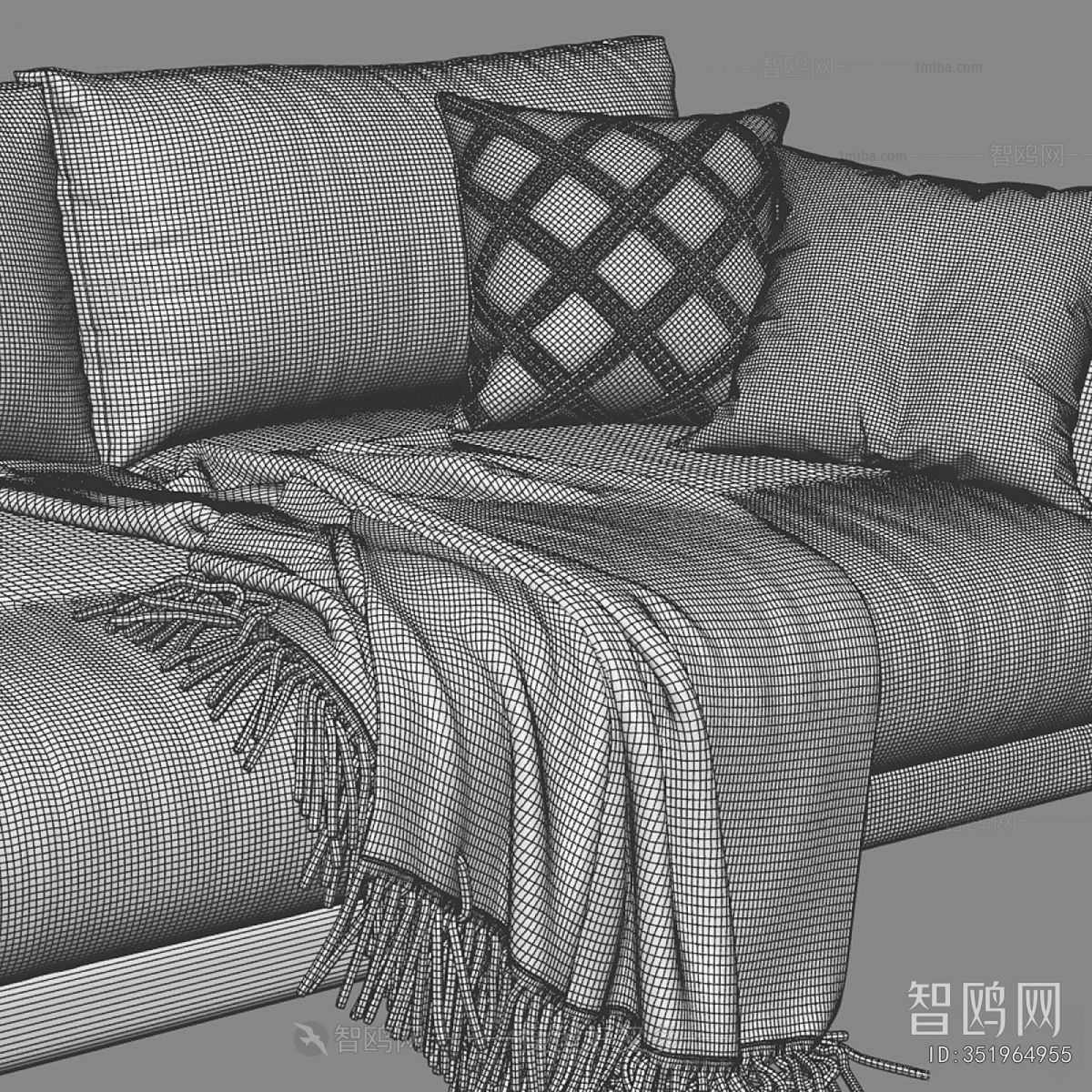 Modern Three-seat Sofa