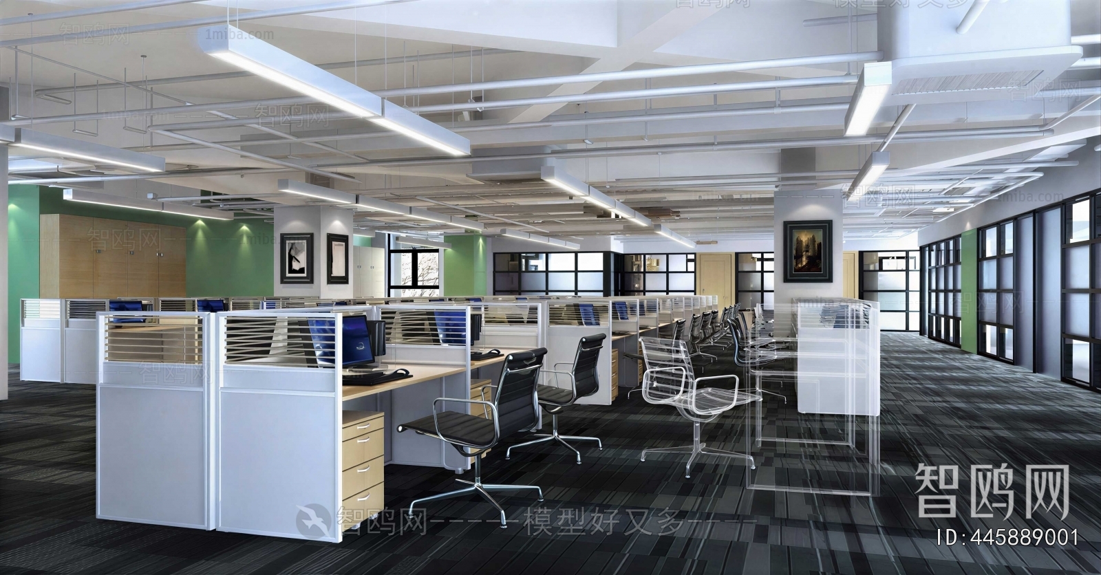 Modern Staff Area