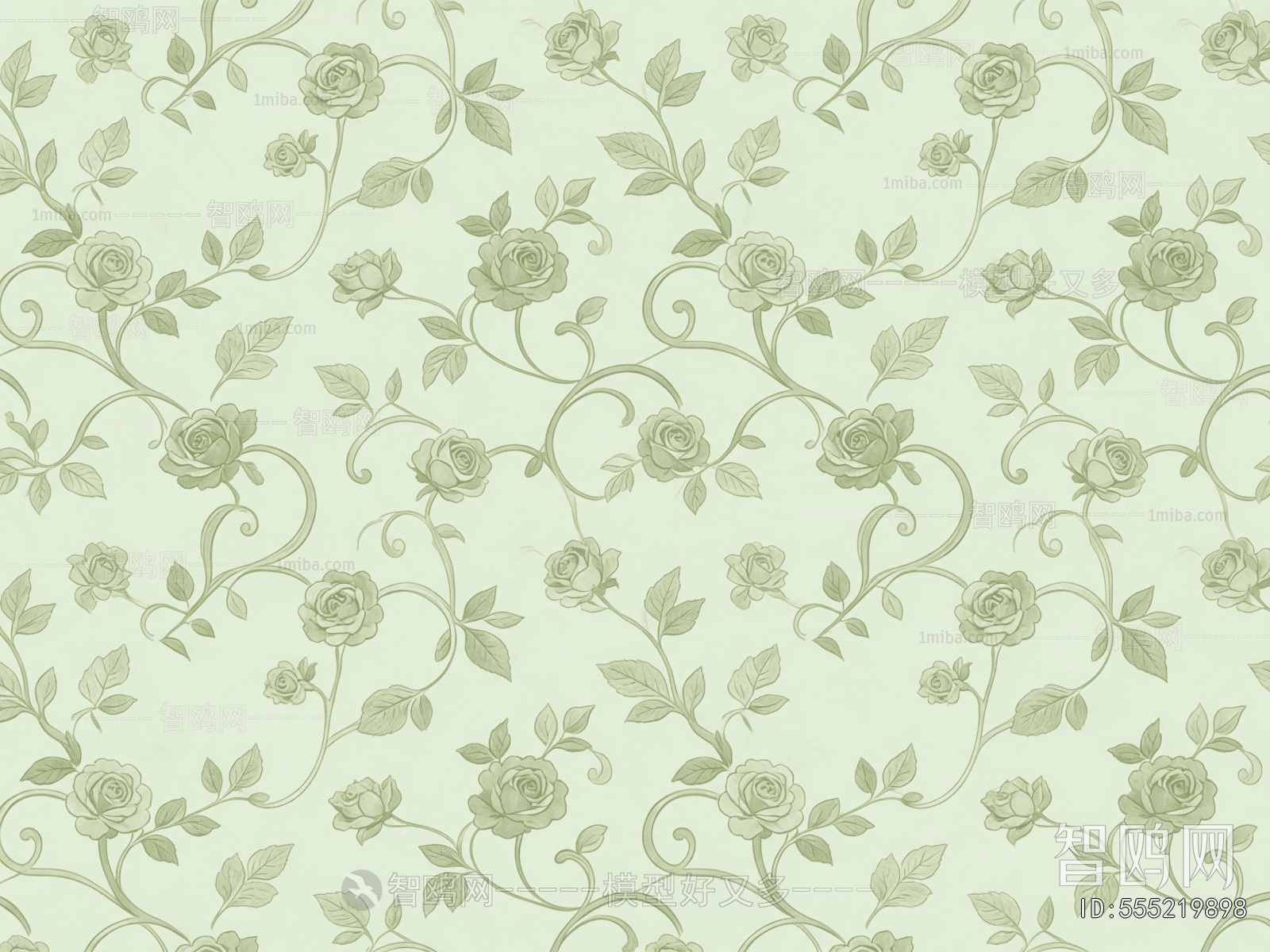 Animal And Plant Pattern Wallpaper