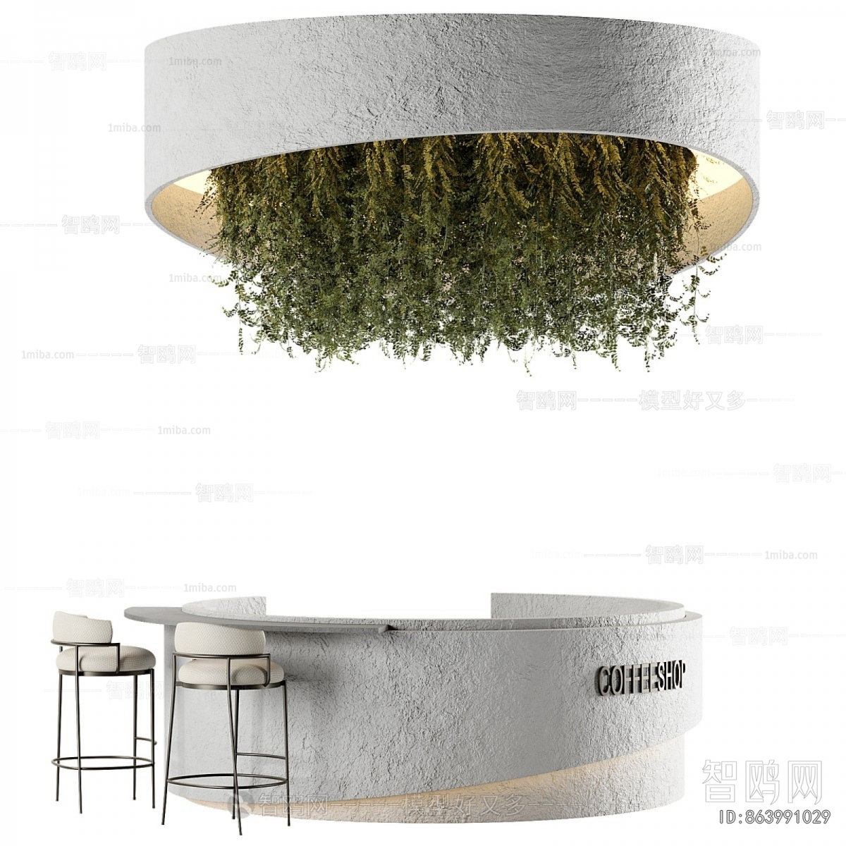 Modern Counter Bar