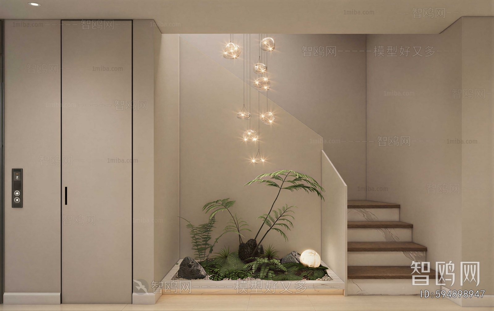 Modern Stairwell