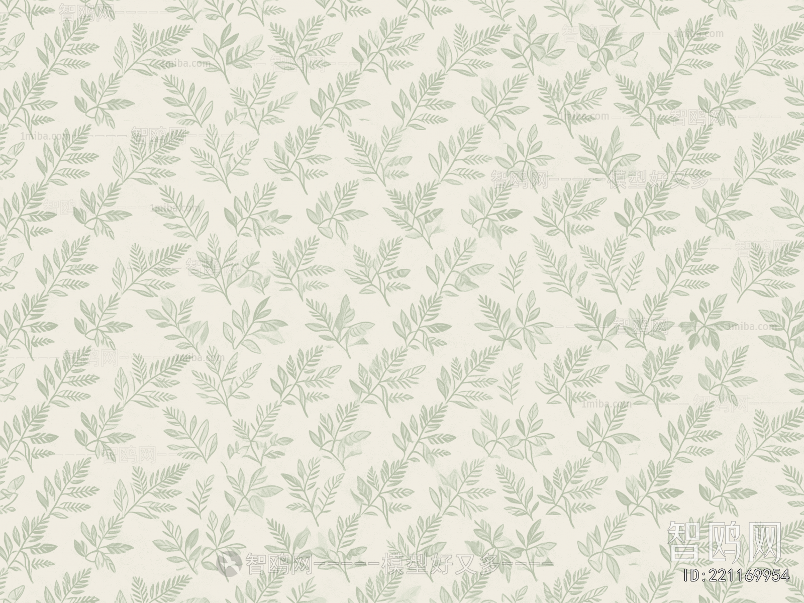 Animal And Plant Pattern Wallpaper