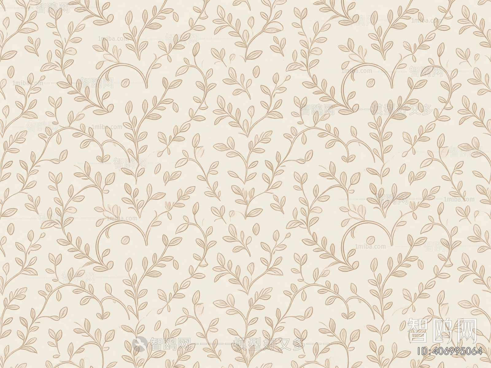 Animal And Plant Pattern Wallpaper