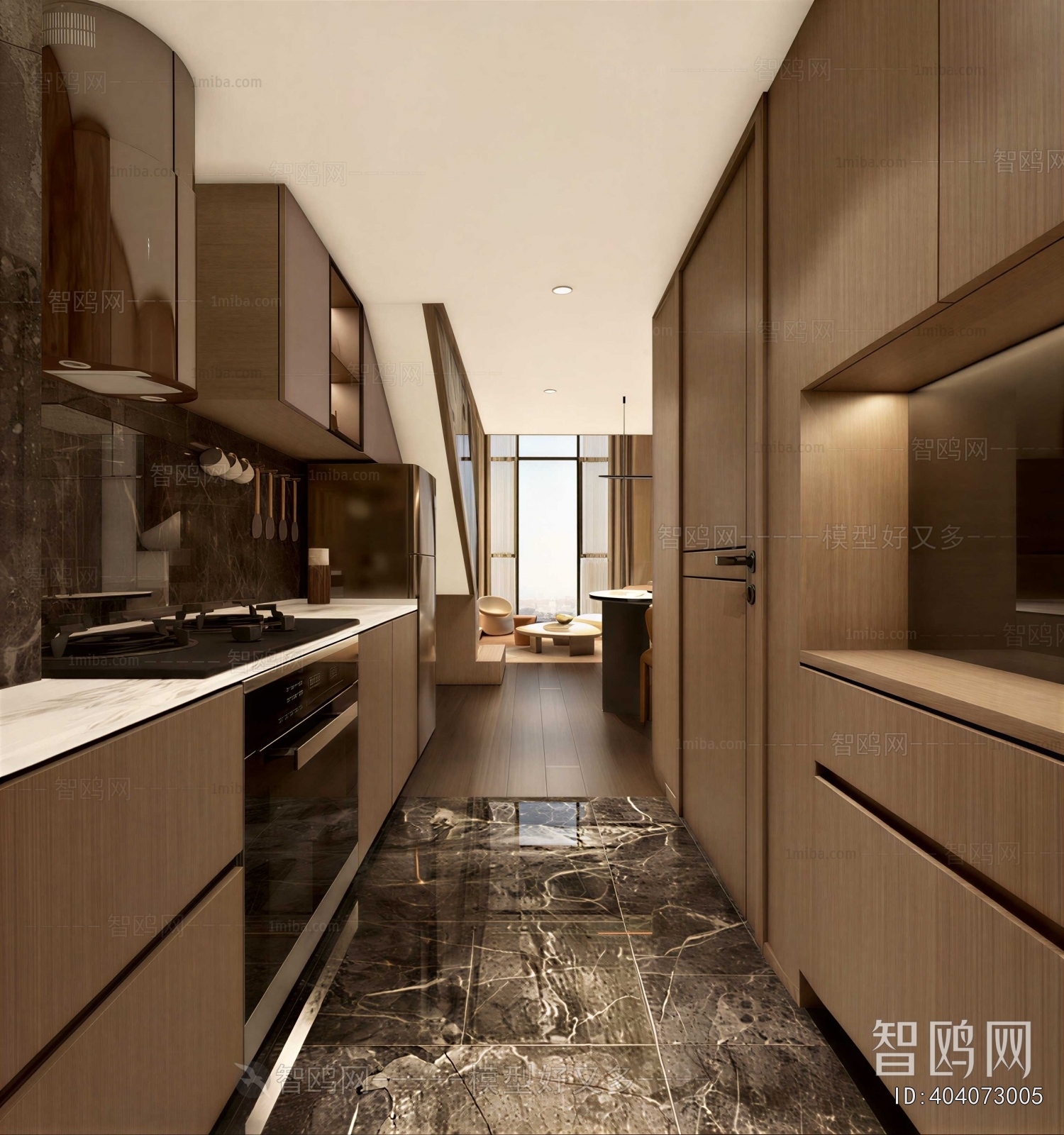 Modern The Kitchen
