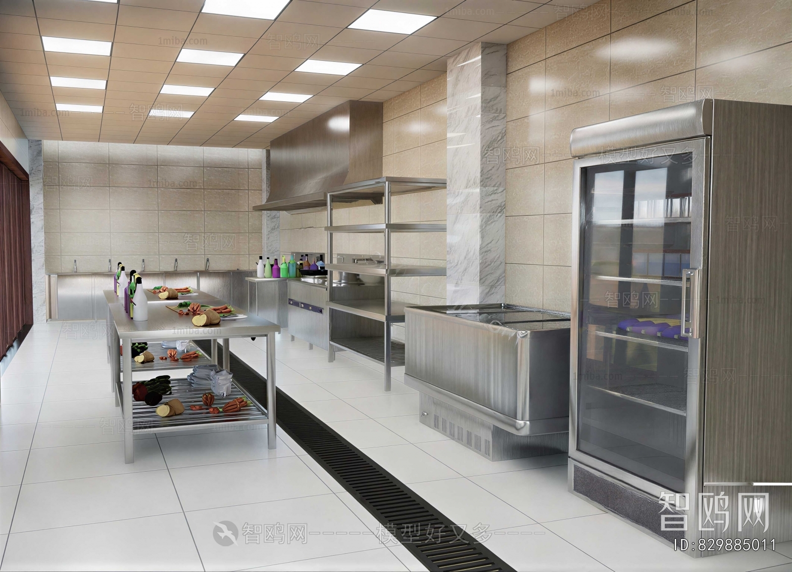 Modern Central Kitchen