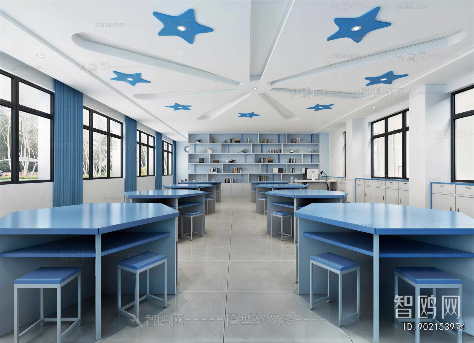 Modern School Classrooms