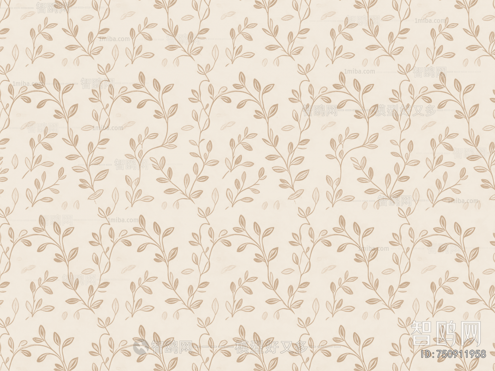 Animal And Plant Pattern Wallpaper