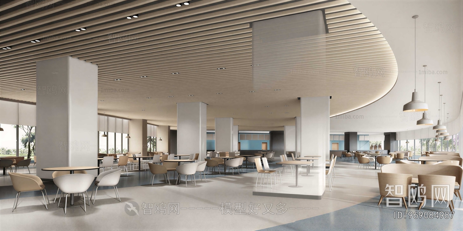 Modern Office Canteen