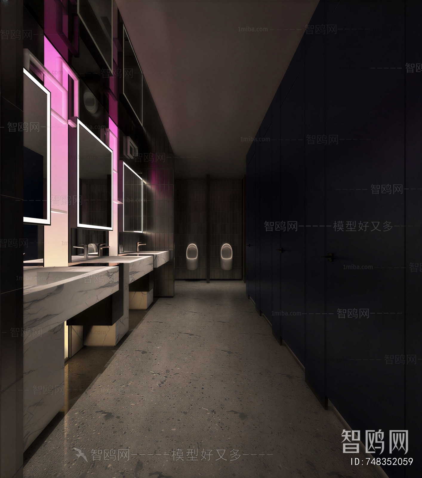 Modern Public Toilet
