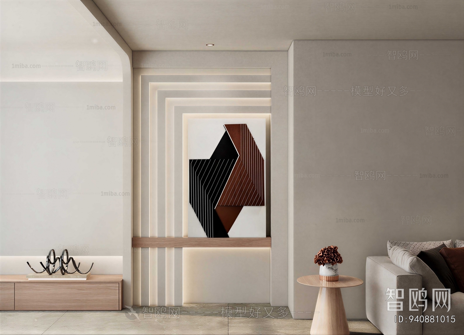 Modern Hallway