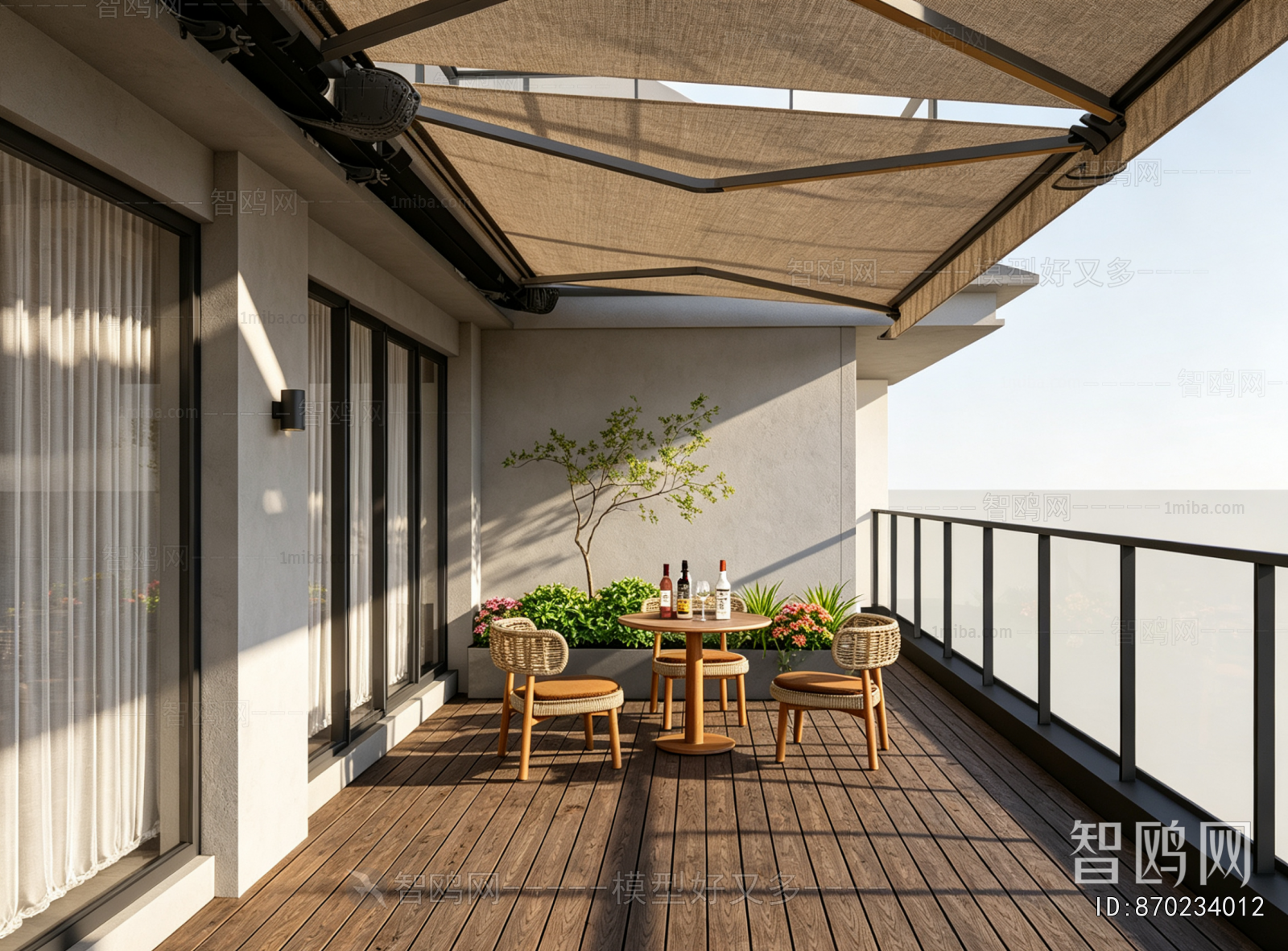 Modern Leisure Balcony