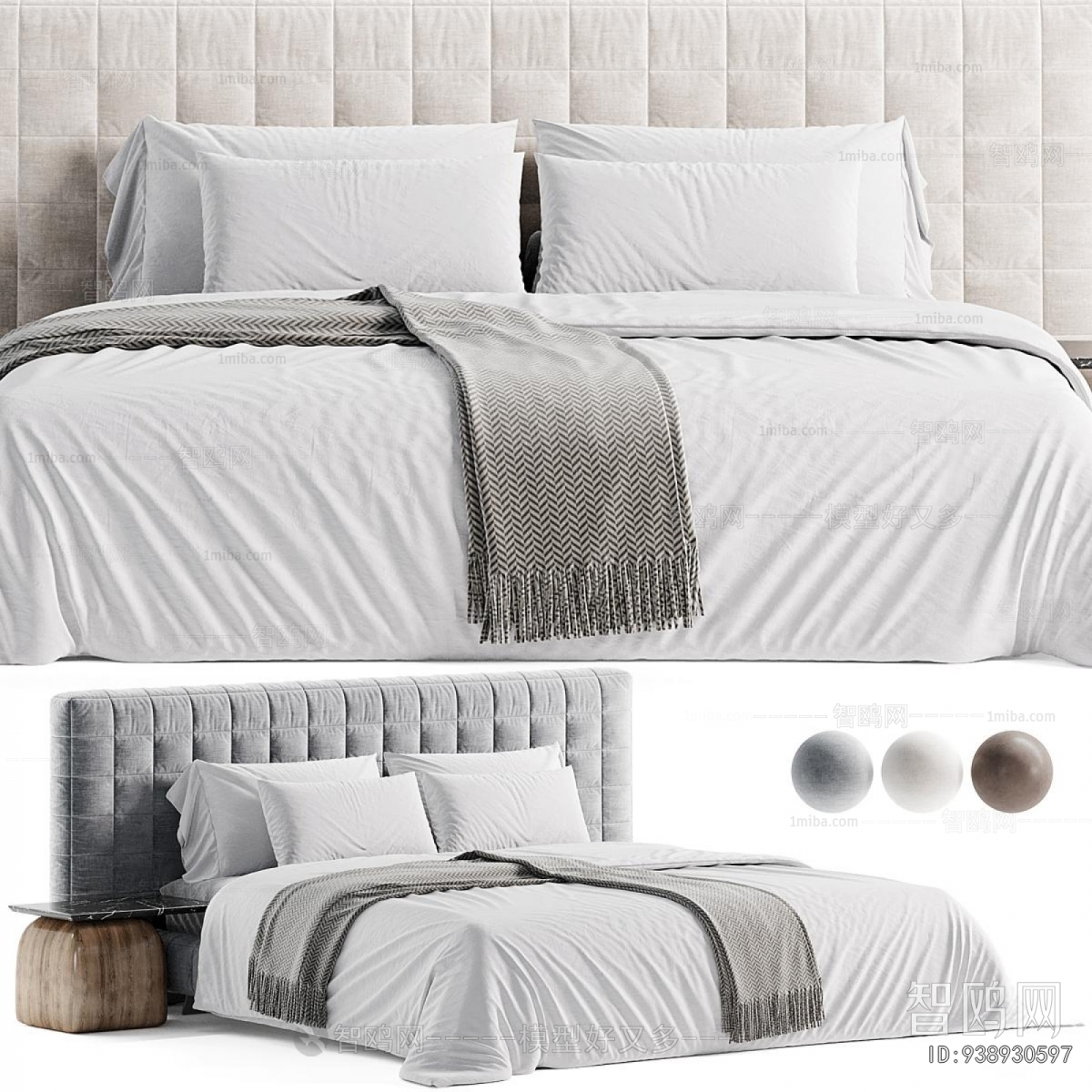 Modern Double Bed