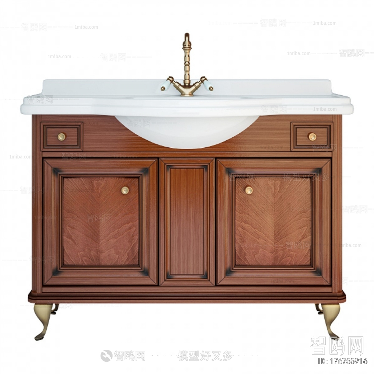European Style Bathroom Cabinet