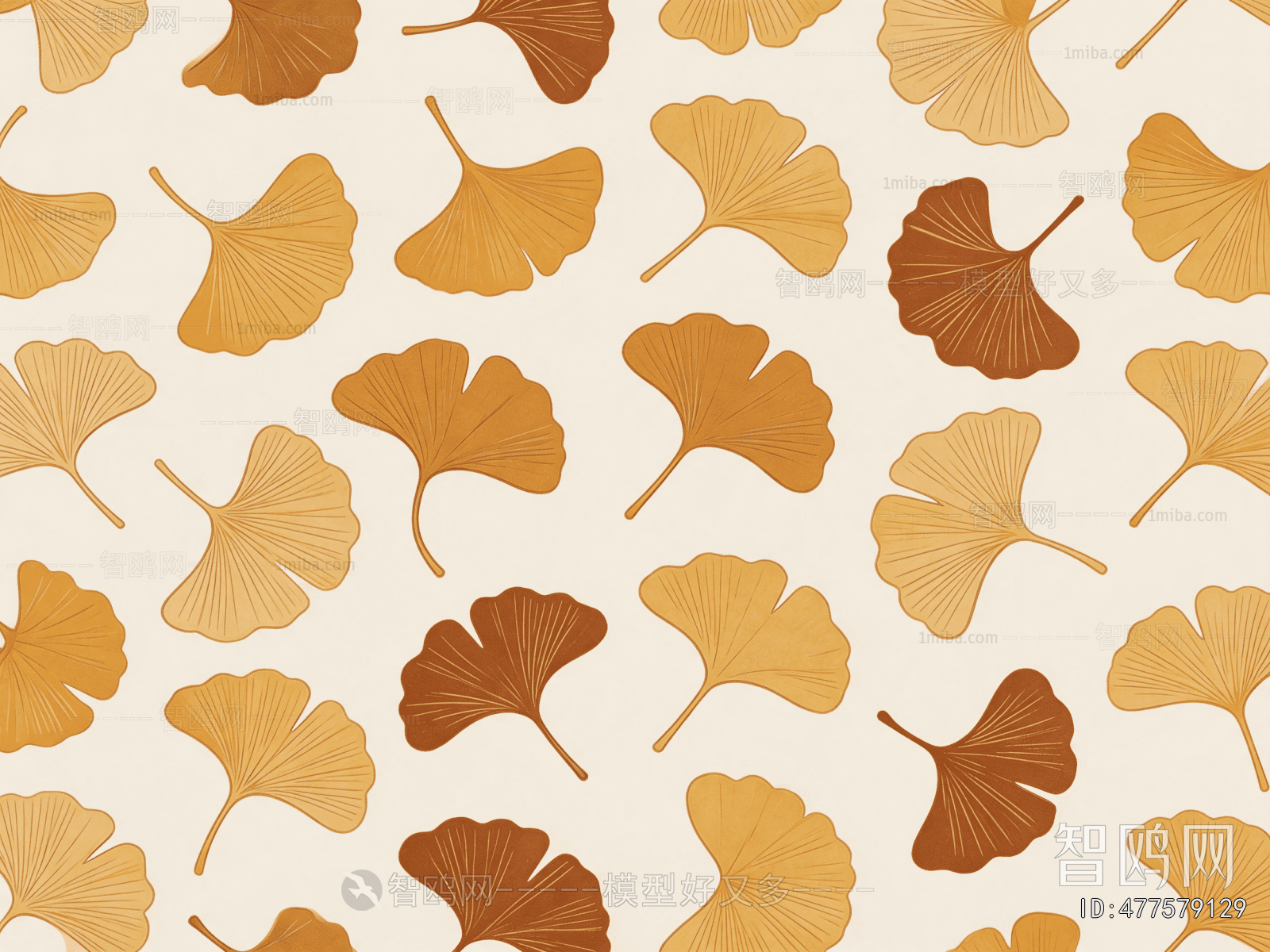 Animal And Plant Pattern Wallpaper