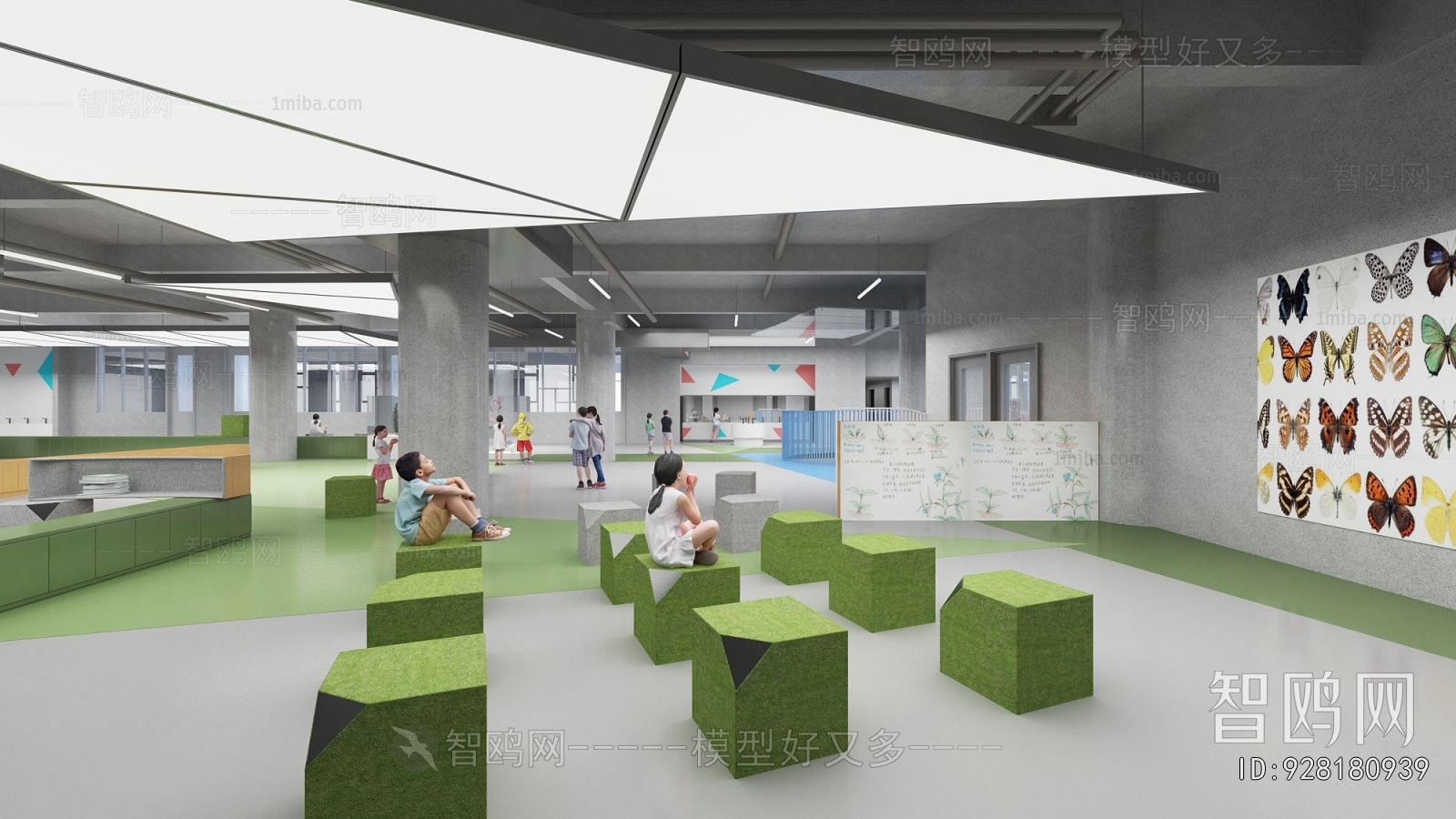 Modern School Classrooms