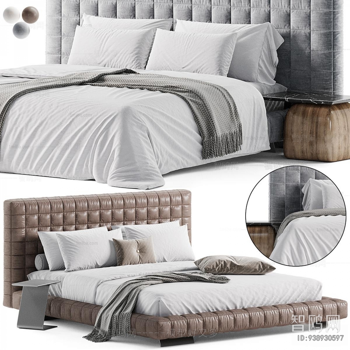 Modern Double Bed