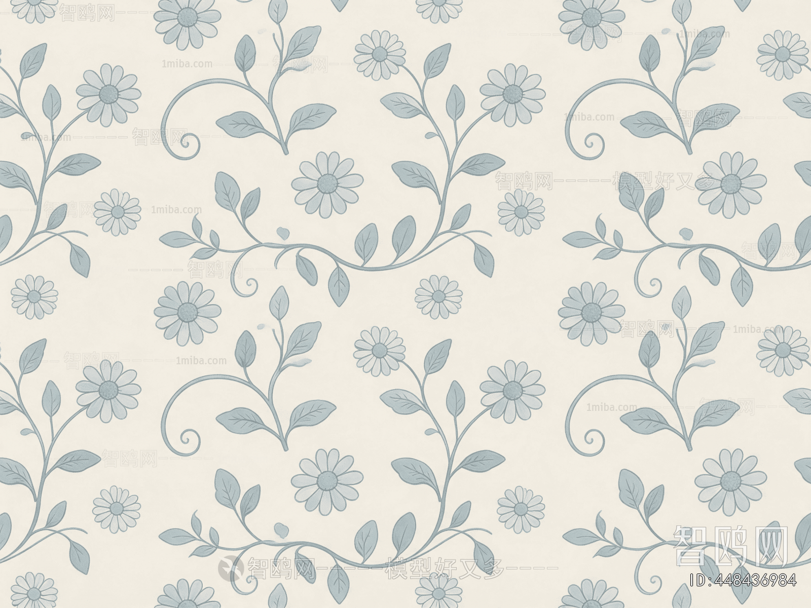 Animal And Plant Pattern Wallpaper