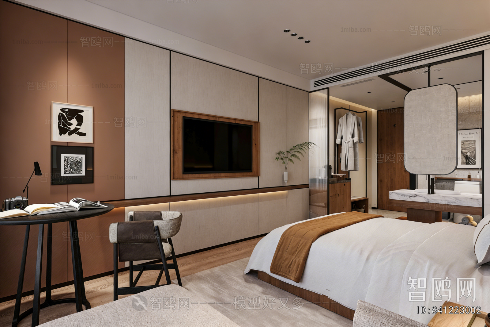 Modern Guest Room