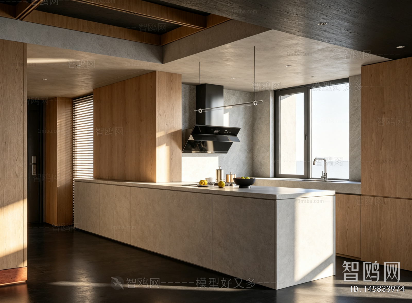 Modern Open Kitchen