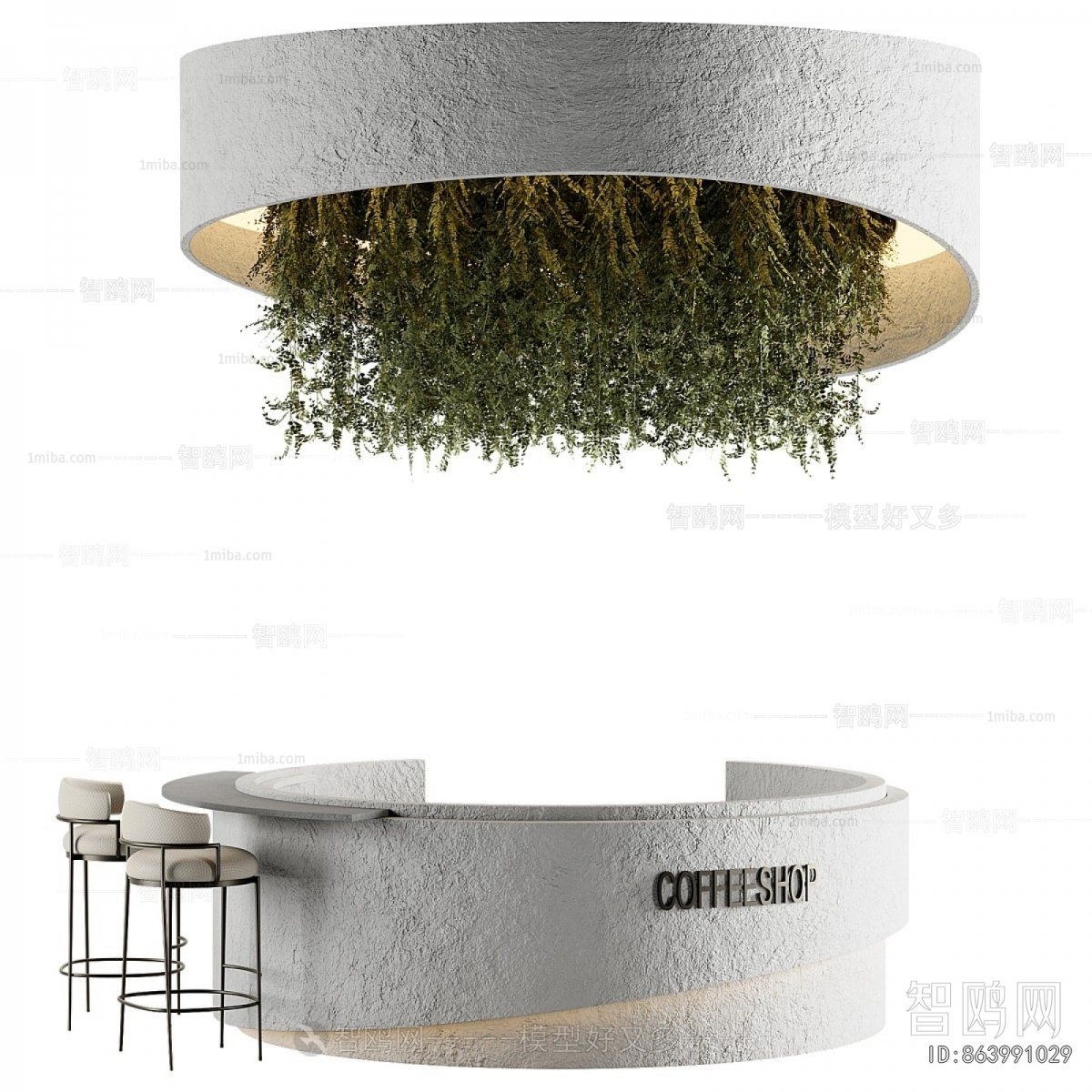 Modern Counter Bar
