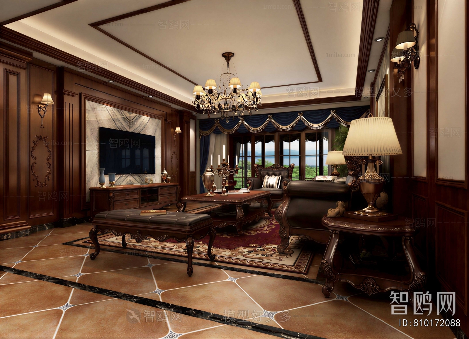 European Style A Living Room