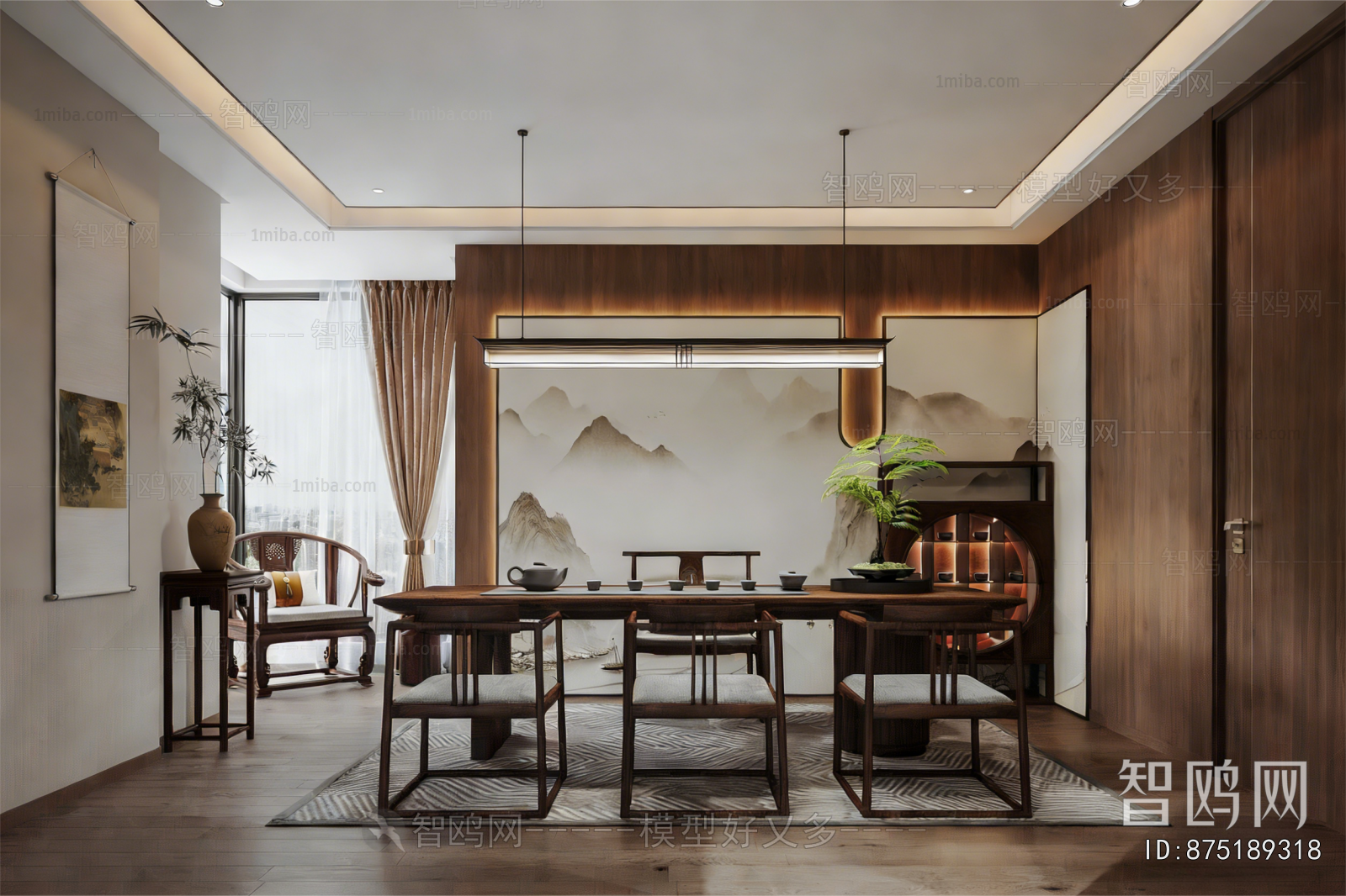 New Chinese Style Tea House