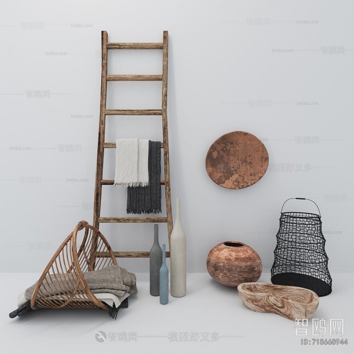 Wabi-sabi Style Decorative Set