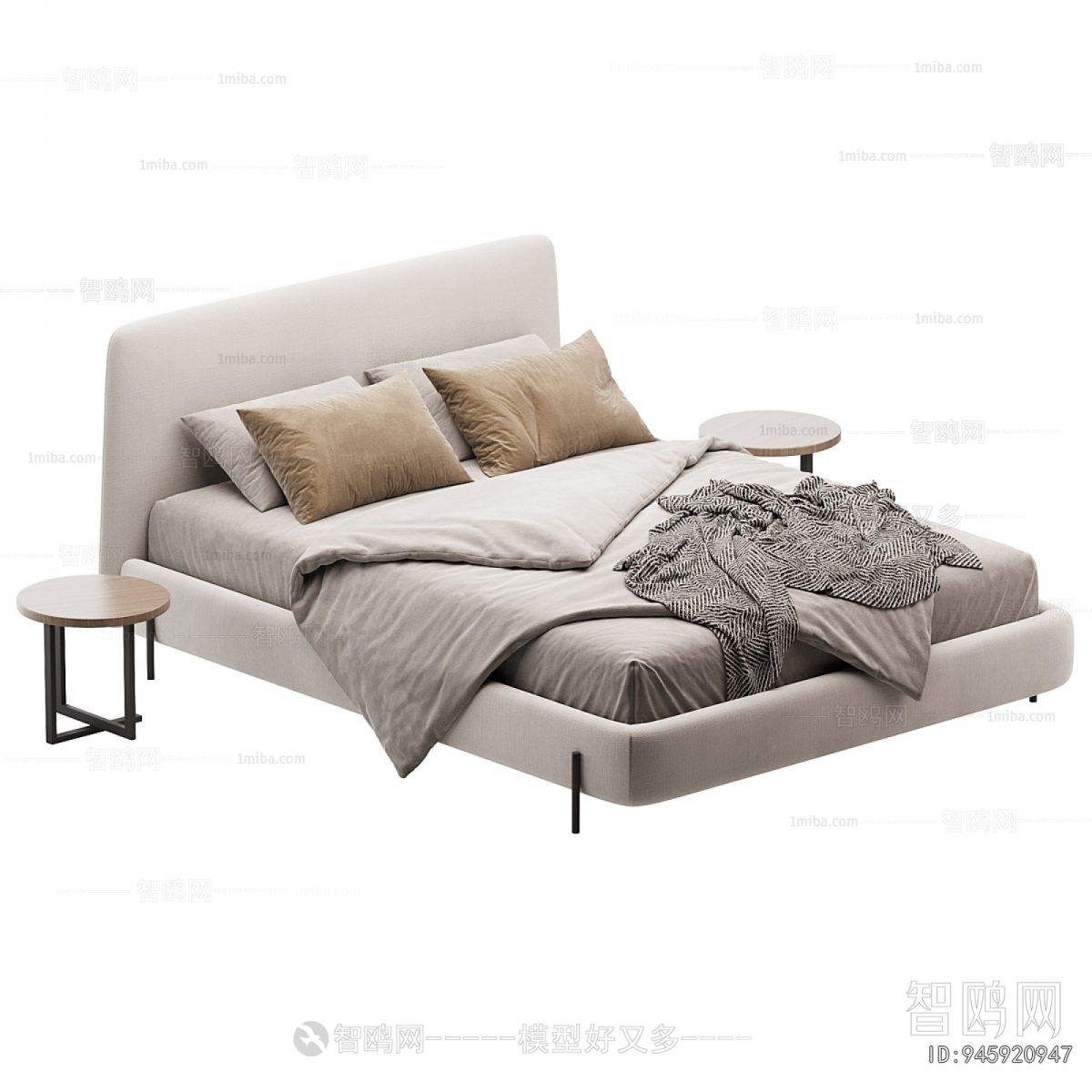 Modern Double Bed