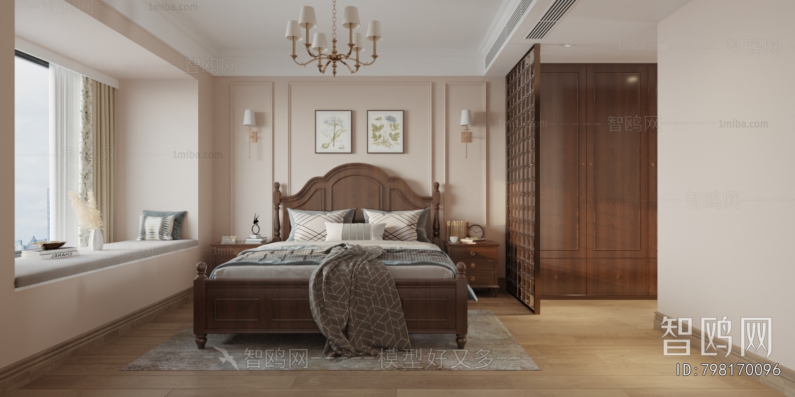 American Style Bedroom