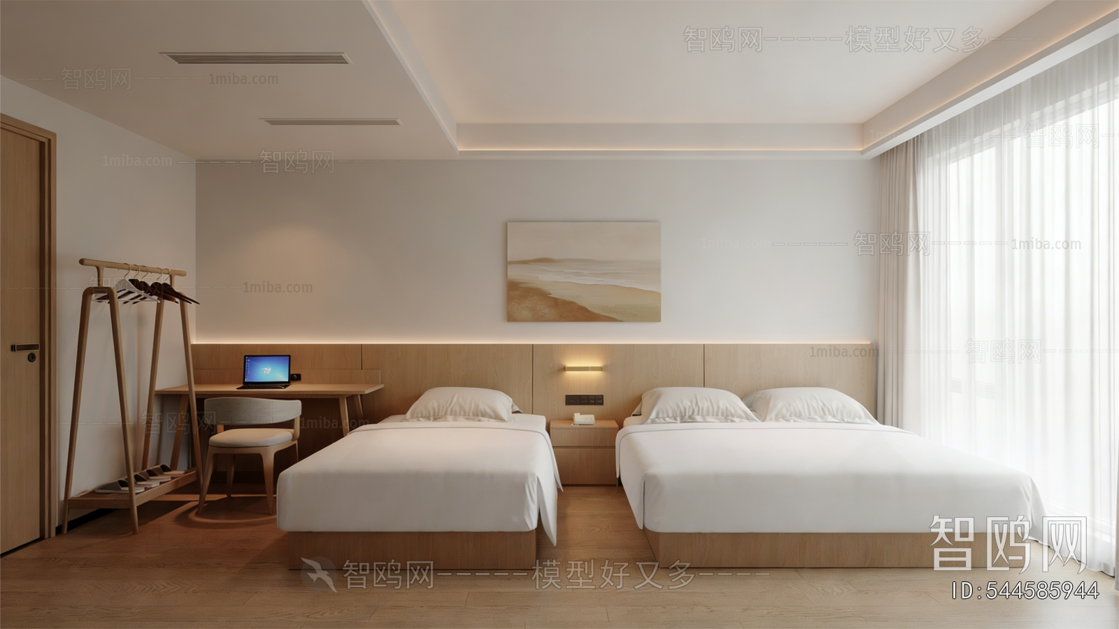 Modern Guest Room